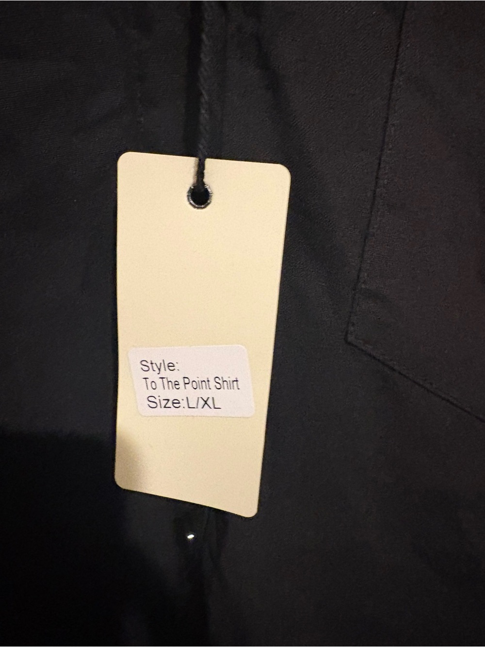 Jaded Gypsy To the Point Shirt - Midnight L/XL NWT - Picture 5 of 7